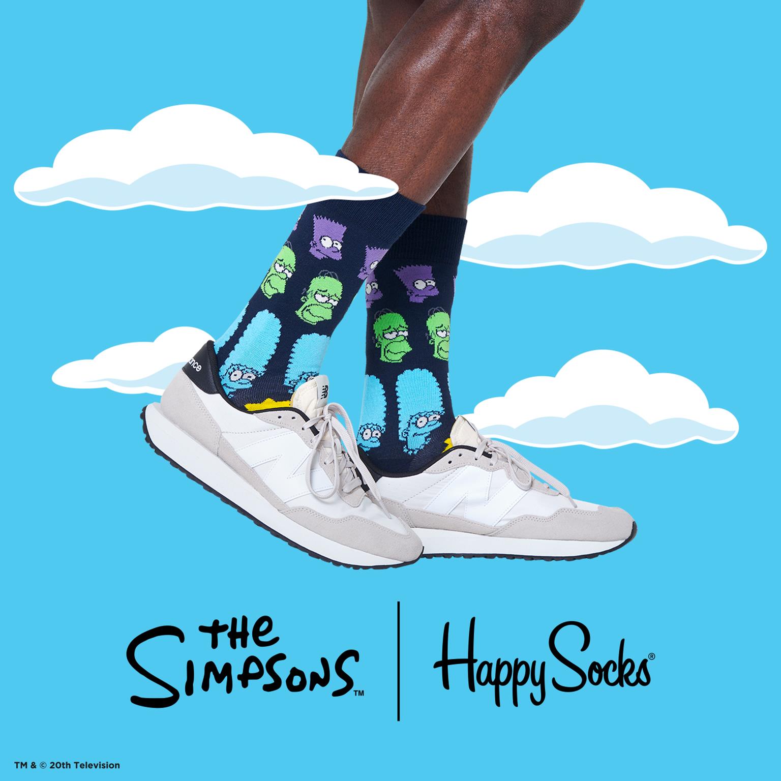 calzini happy socks meets the simpsons