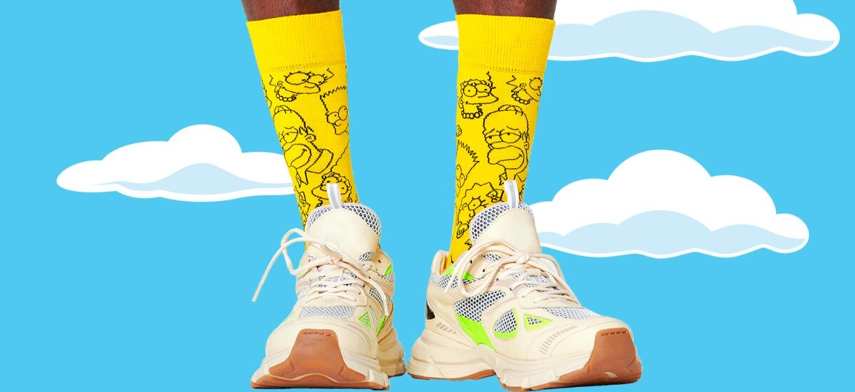 calzini happy socks meets the simpsons