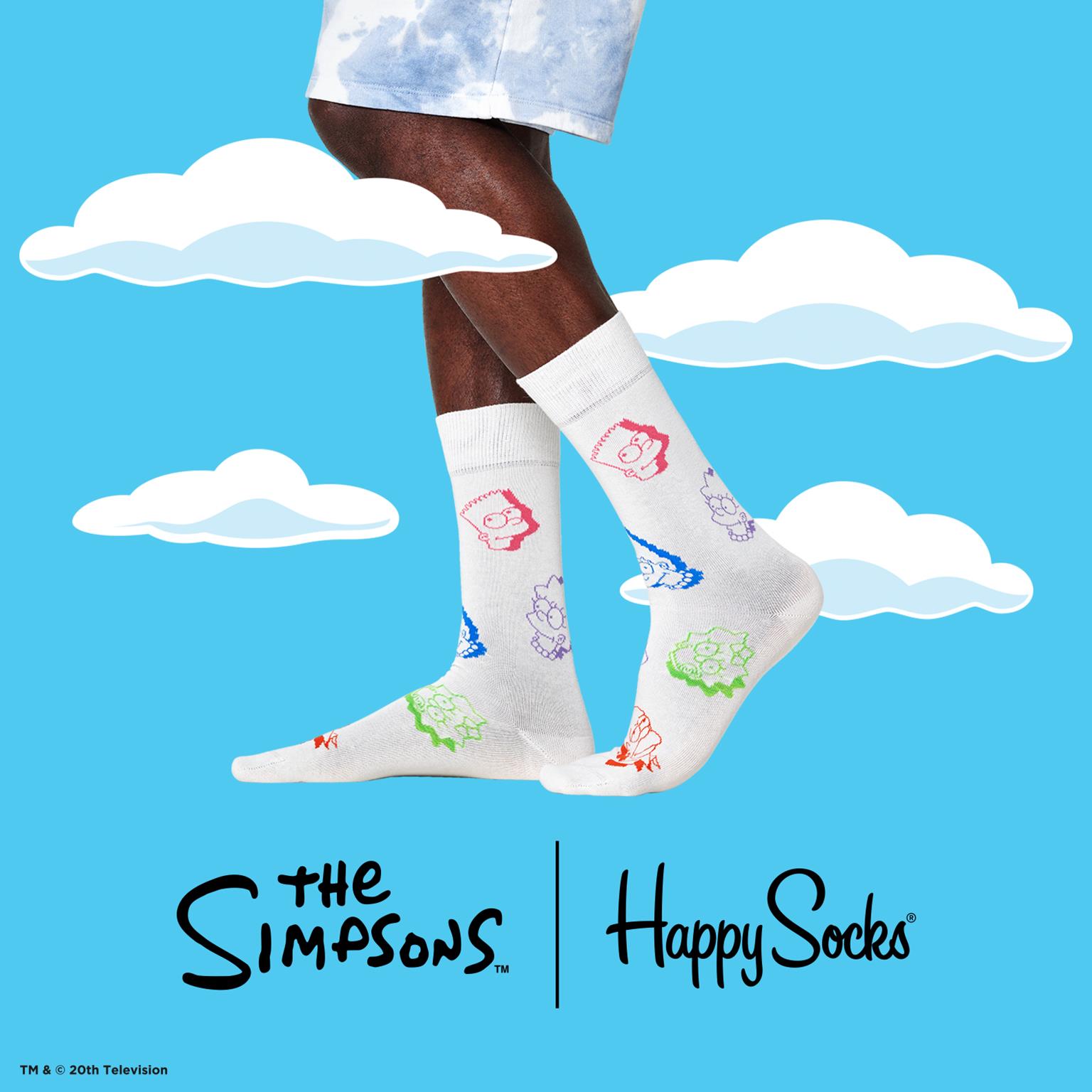 calzini happy socks meets the simpsons