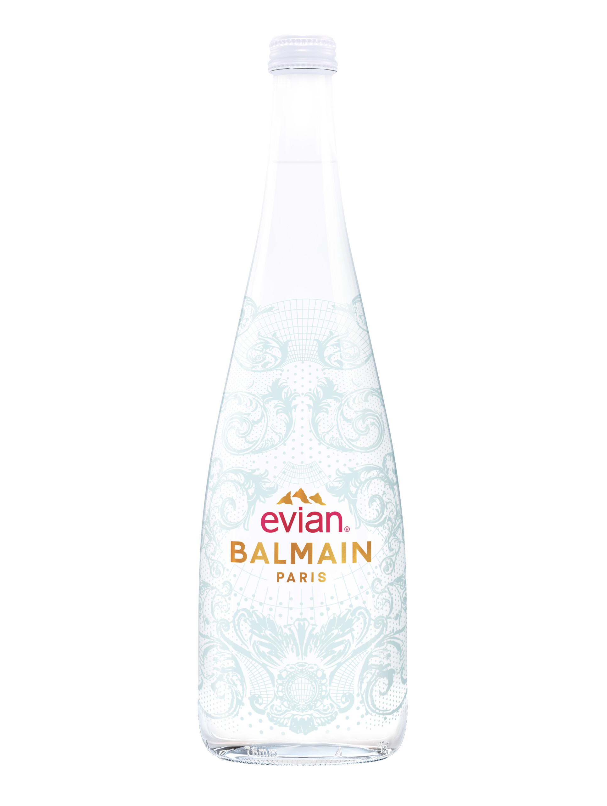 evian balmain collaborazione