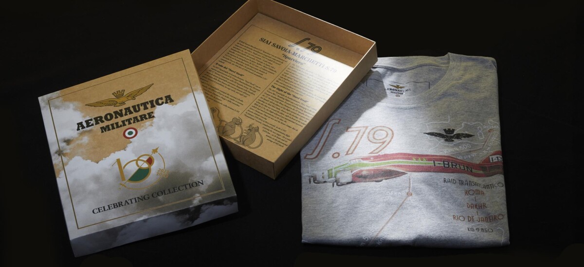 AM - Capsule Collection T-shirt celebrative - SIAI Savoia-Marchetti S.79