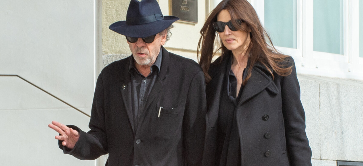 PREMIUM EXCLUSIVE: Tim Burton and Monica Bellucci go public as a couple for the first time on a romantic trip to Madrid. Burton, previously married to actress Helena Bonham Carter, walked hand-in-hand with the 58-year-old Italian actress through the streets of Madrid. The couple, both dressed in matching all black outfits, were spotted together in October at the Lumiere Film Festival in eastern France. American filmmaker Burton, 64, was the recipient of the prestigious award for best in French-speaking cinema for the year previous.Bellucci presented him with the award. 20 Feb 2023 Pictured: Tim Burton and Monica Bellucci. Photo credit: Carlos Del Pozo/MEGA TheMegaAgency.com +1 888 505 6342 (Mega Agency TagID: MEGA945580_045.jpg) [Photo via Mega Agency]