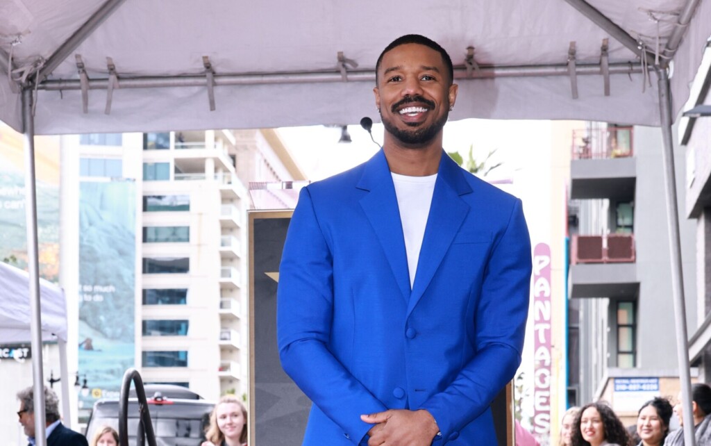 HOLLYWOOD, CALIFORNIA - MARCH 01: Michael B. Jordan attends the Hollywood Walk Of Fame Star Ceremony honoring Michael B. Jordan on March 01, 2023 in Hollywood, California. (Photo by Matt Winkelmeyer/Getty Images)