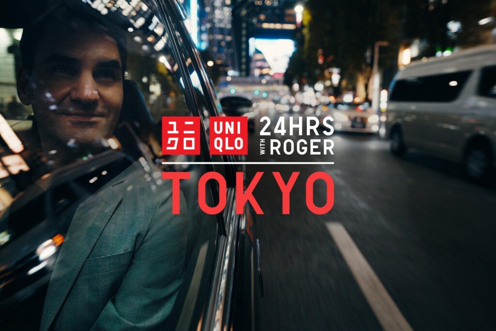 uniqlo roger federer around the world