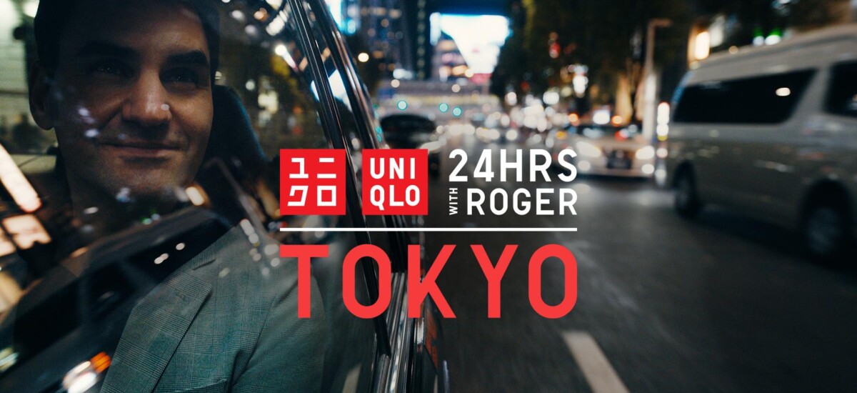 uniqlo roger federer around the world