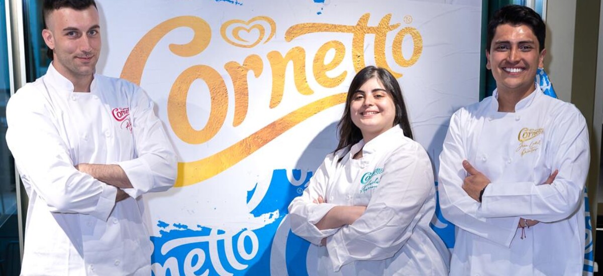 I tre chef di Cornetto Summer Emotions 2023