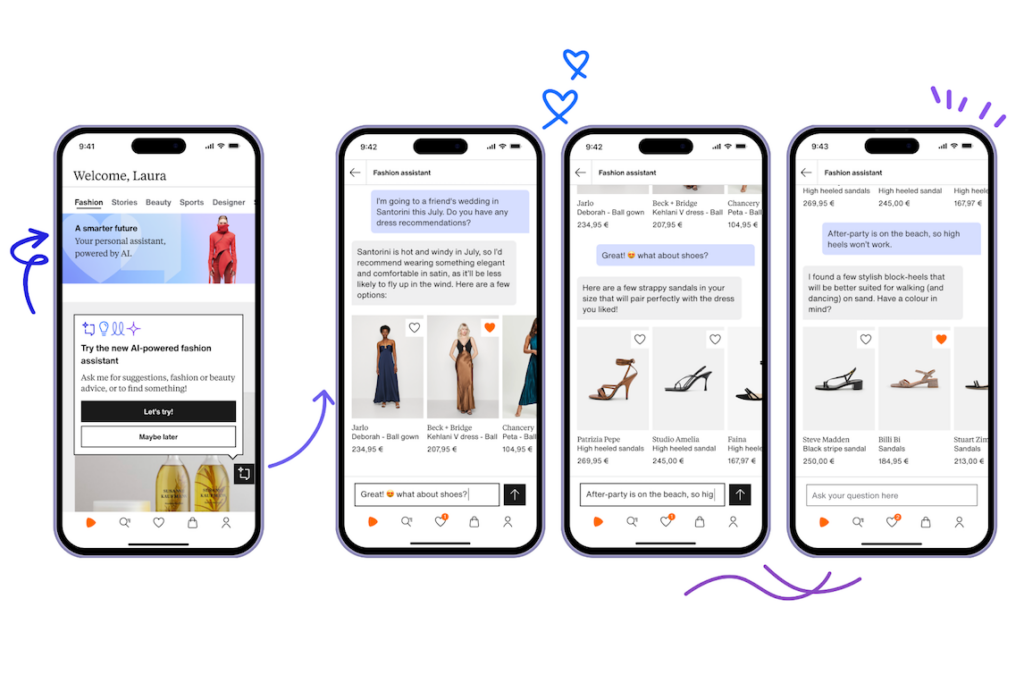 zalando lancia assistente shopping con intelligenza artificiale chat gpt