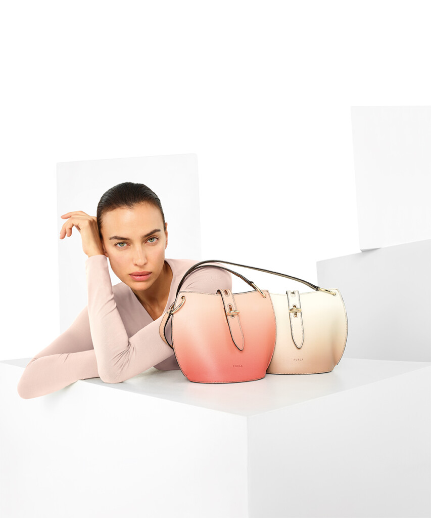 irina shayk campagna furla foto