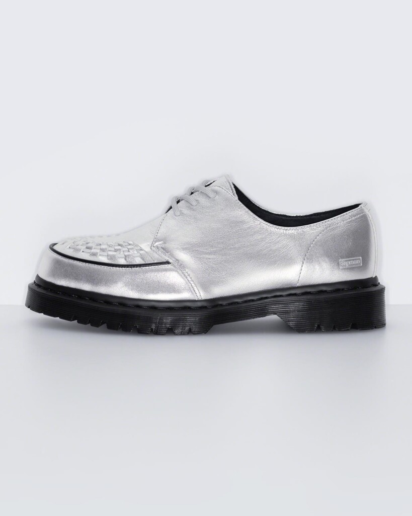 dr martens x supreme modello ramsey creeper nuova collaborazione foto