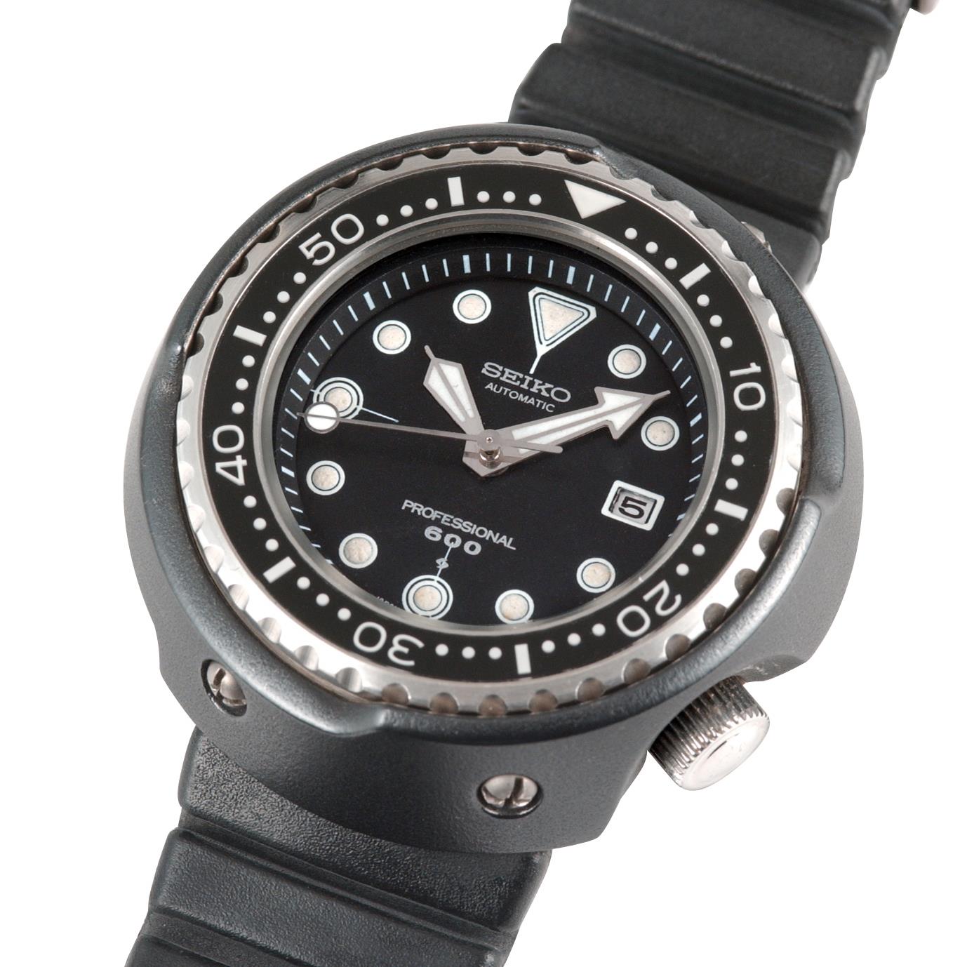 19a75_ProfessionalDivers600m_primo orologio subacqueo al mondo con cassa in titanio