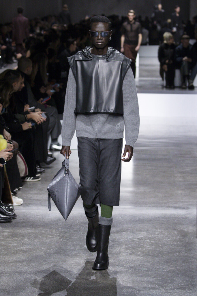 Fendi uomo sfilata autunno inverno