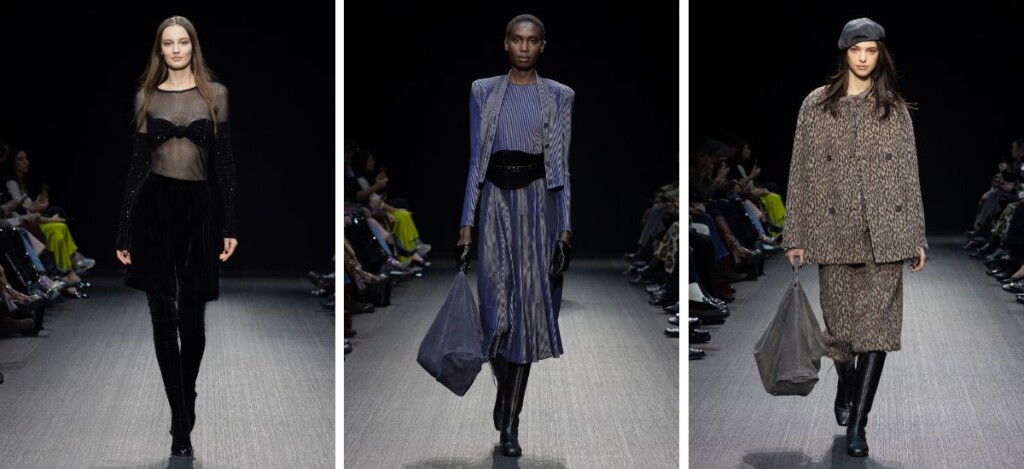 sfilata emporio armani autunno inverno milano fashion week