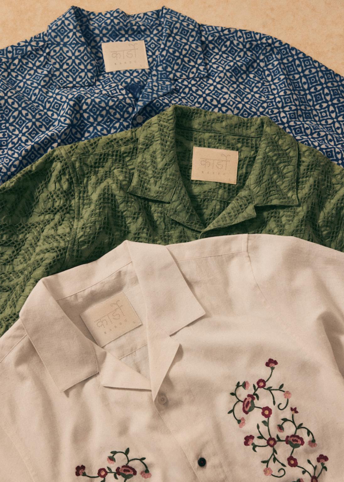Octobre editions x Kardo camicie