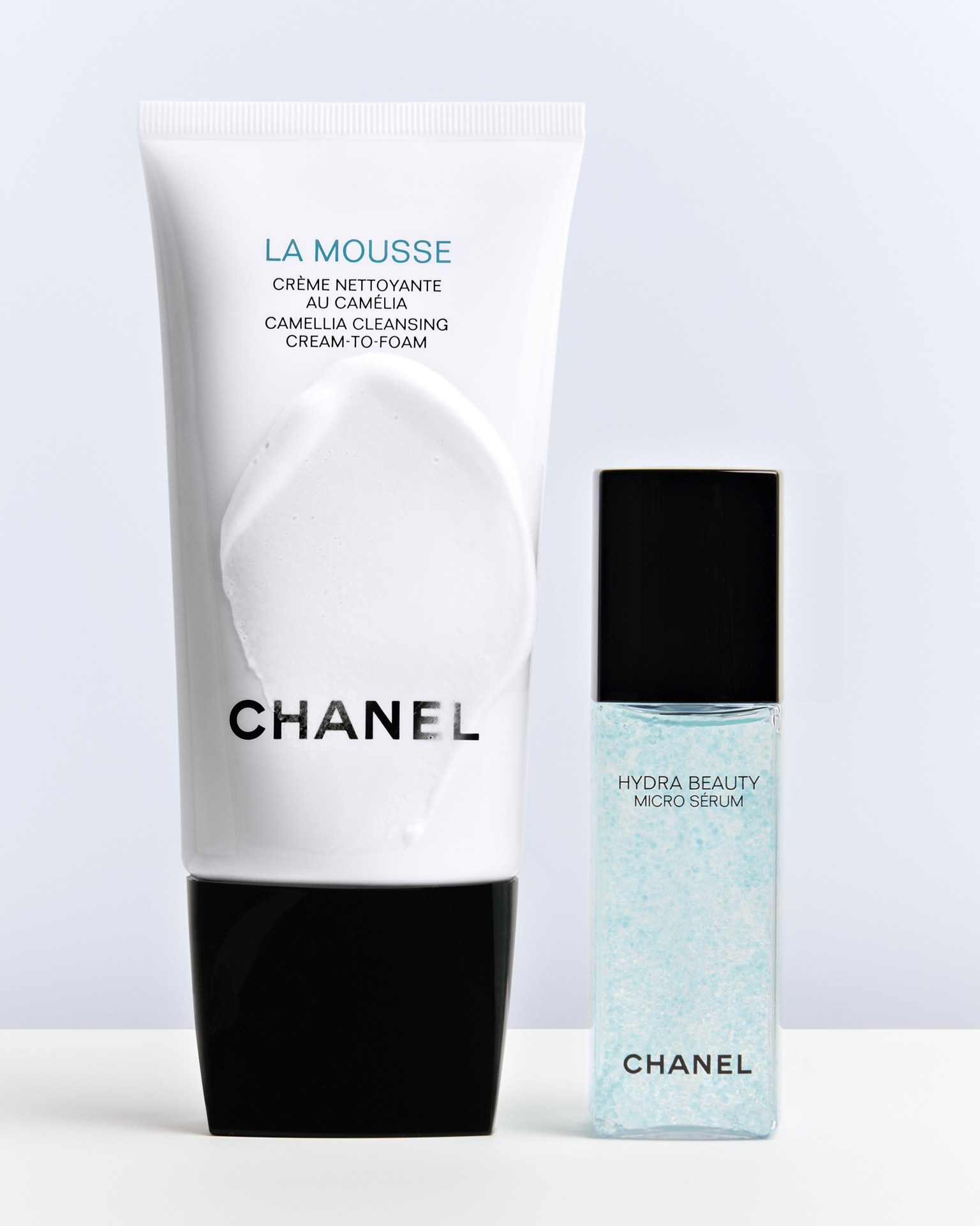 chanel la mousse detergente viso camelia