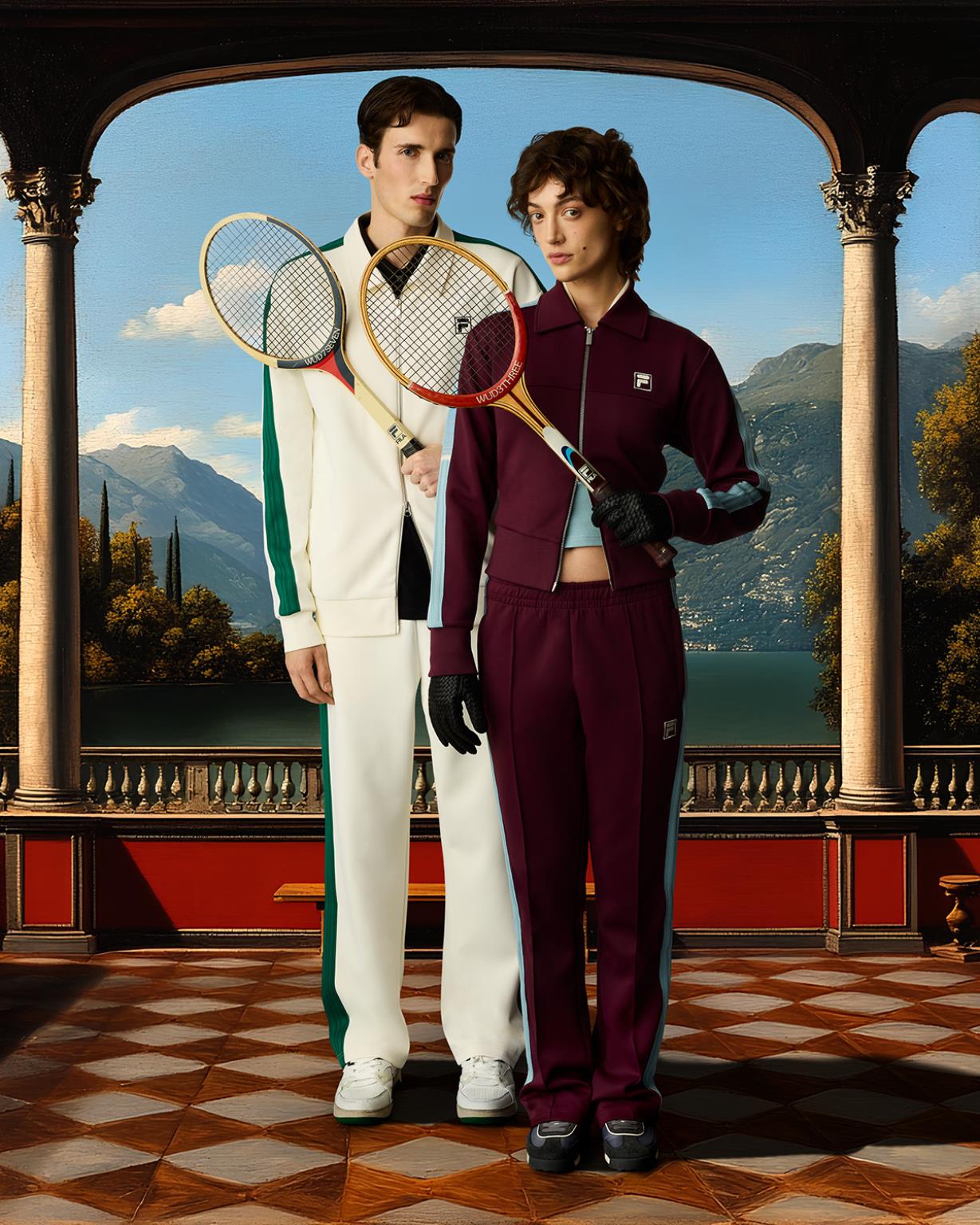 FILA_AW25 nuova campagna AI 2025 in collaborazione con Highsnobiety 
