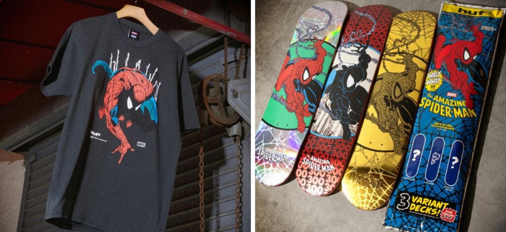 HUF-SPIDERMAN CAPSULE DA COLLEZIONE