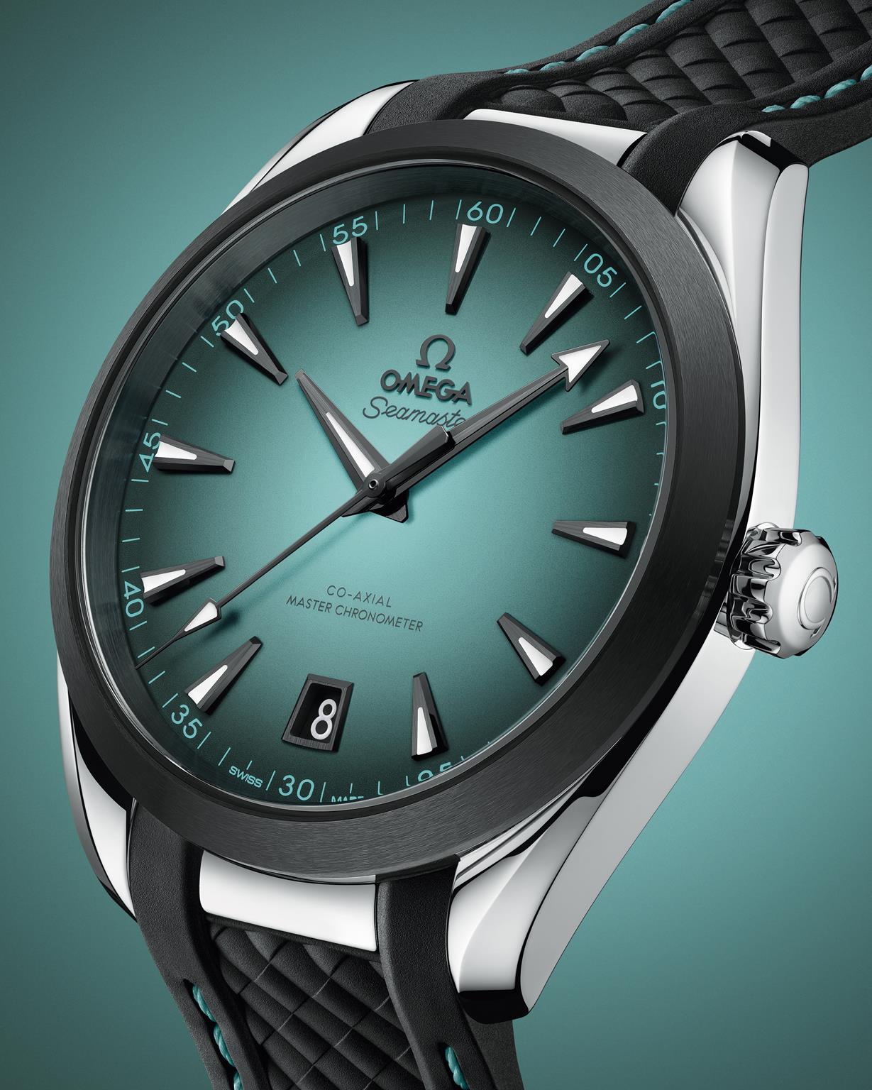 omega due nuovi modelli seamaster turchese