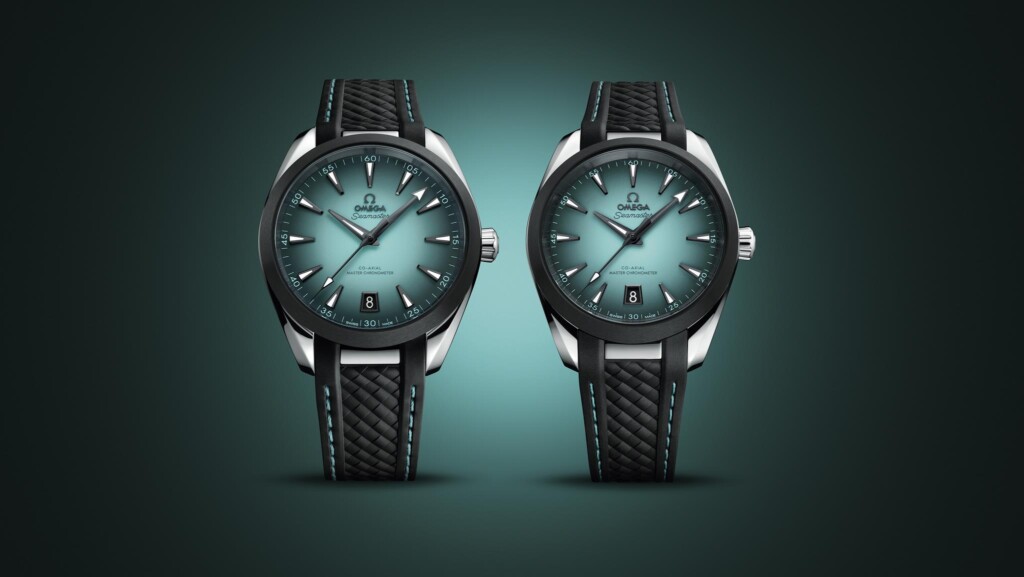omega due nuovi modelli seamaster turchese