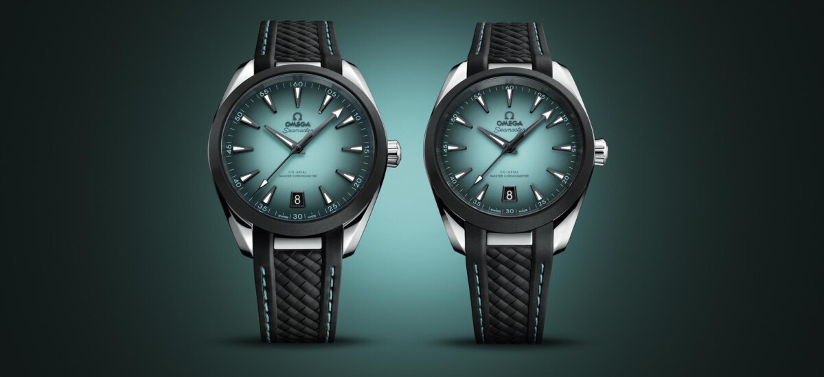 omega due nuovi modelli seamaster turchese