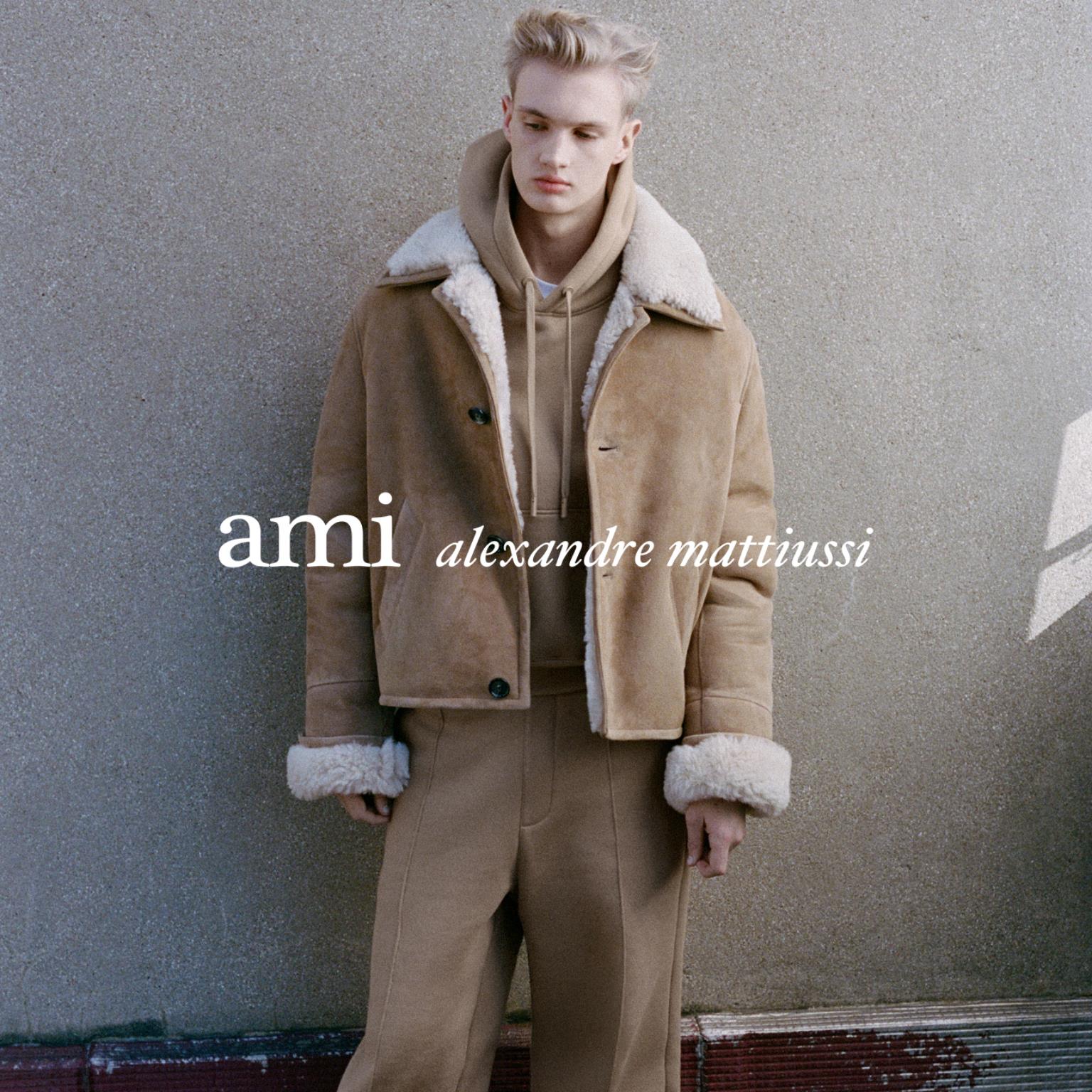 AMI PARIS FW25 CAMPAIGN portraits ami