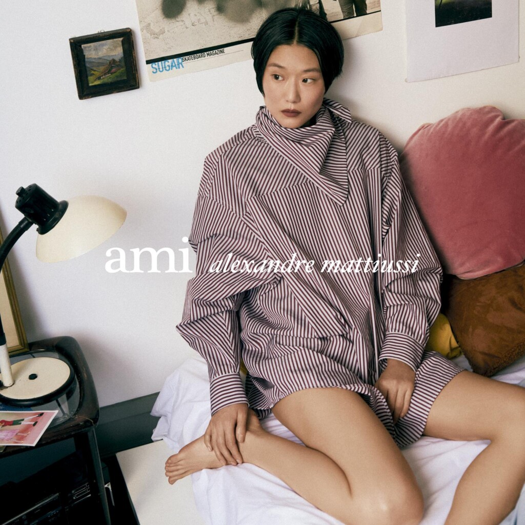 AMI PARIS FW25 CAMPAIGN portraits ami