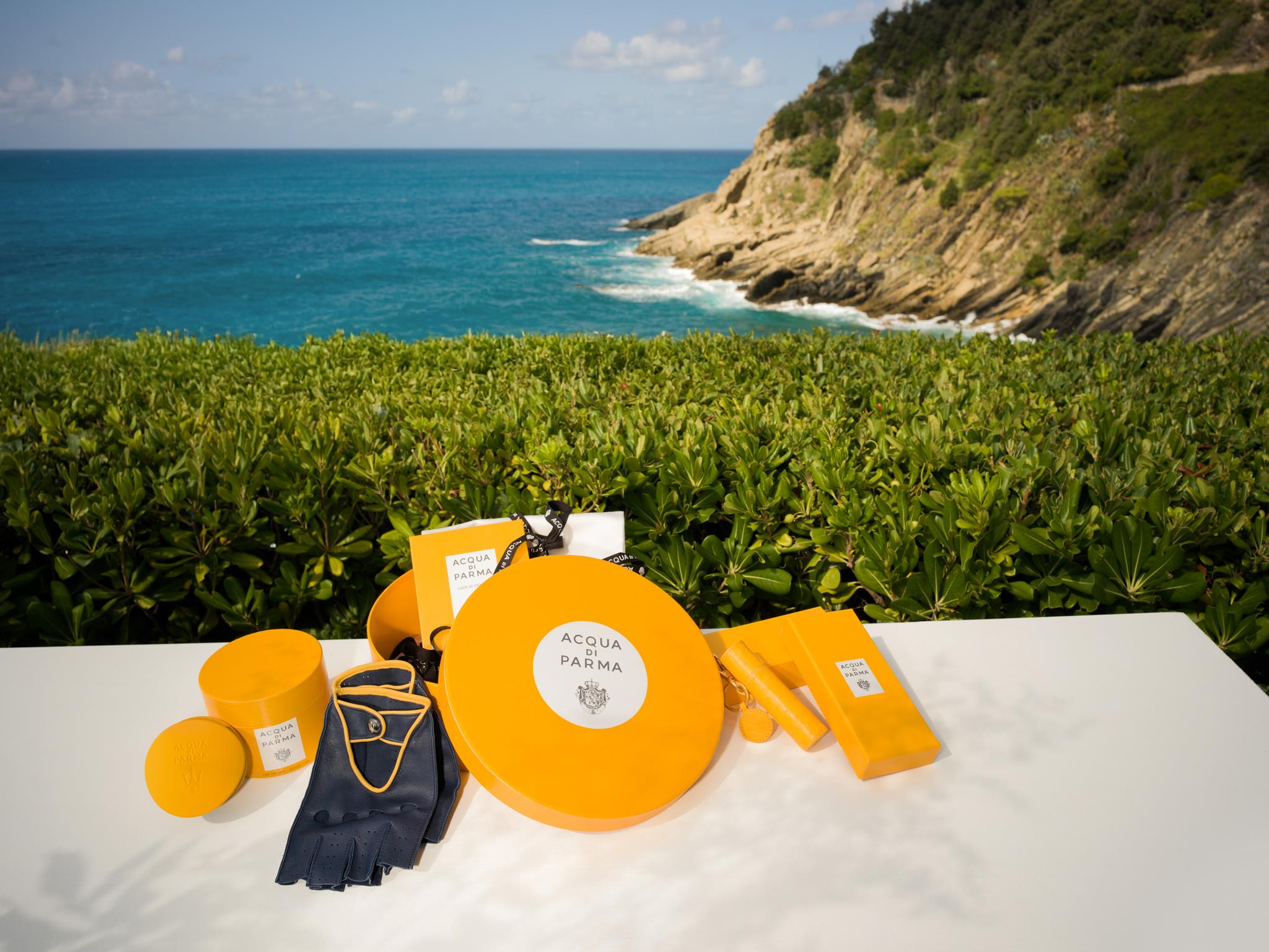 Maserati Acqua di Parma arte del viaggio accessori 