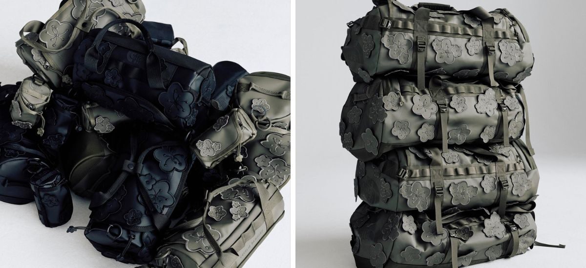 the north face nuovi zaini motivo militare