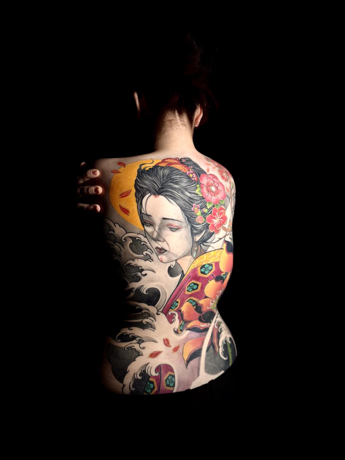 Como Tattoo Convention tatuaggio donna