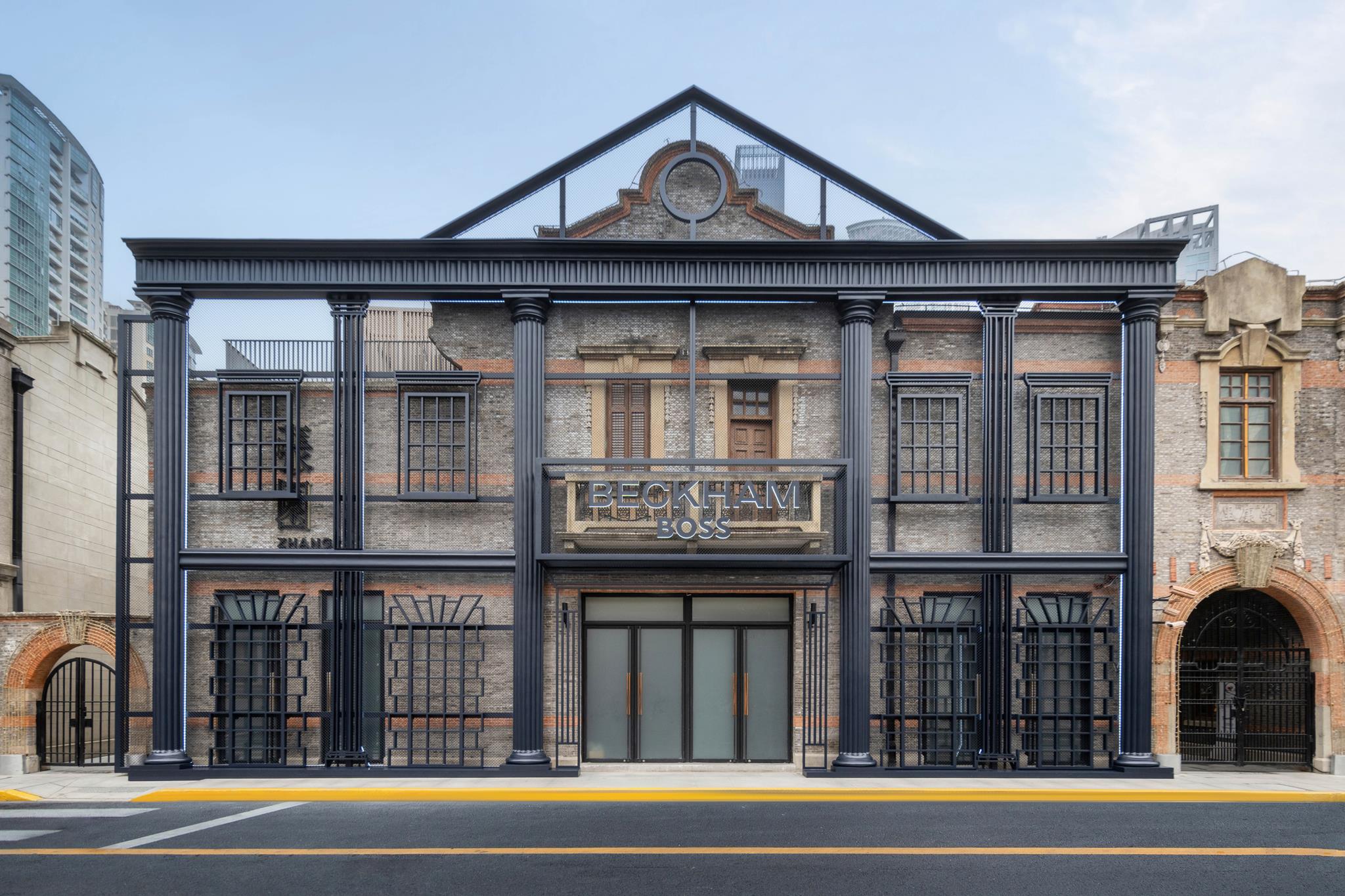 BECKHAM x BOSS fw 2025 con un evento in-store a Shanghai