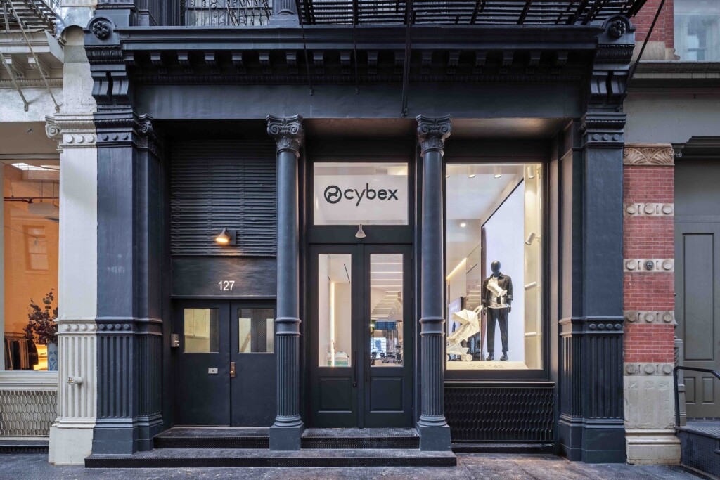 Cybex New York flagship passeggini accessori 1