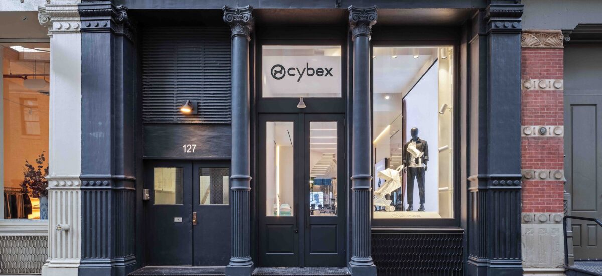 Cybex New York flagship passeggini accessori 1