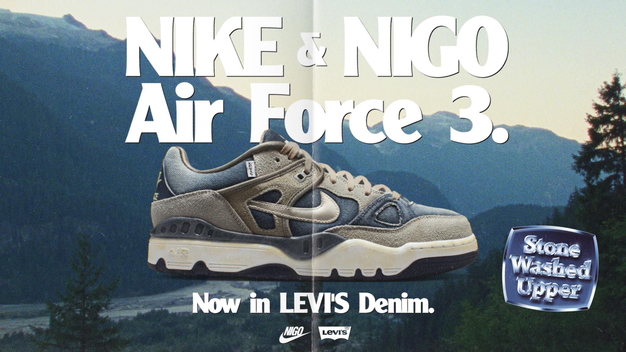 Levi’s, Nike e NIGO nuova capsule collection denim
