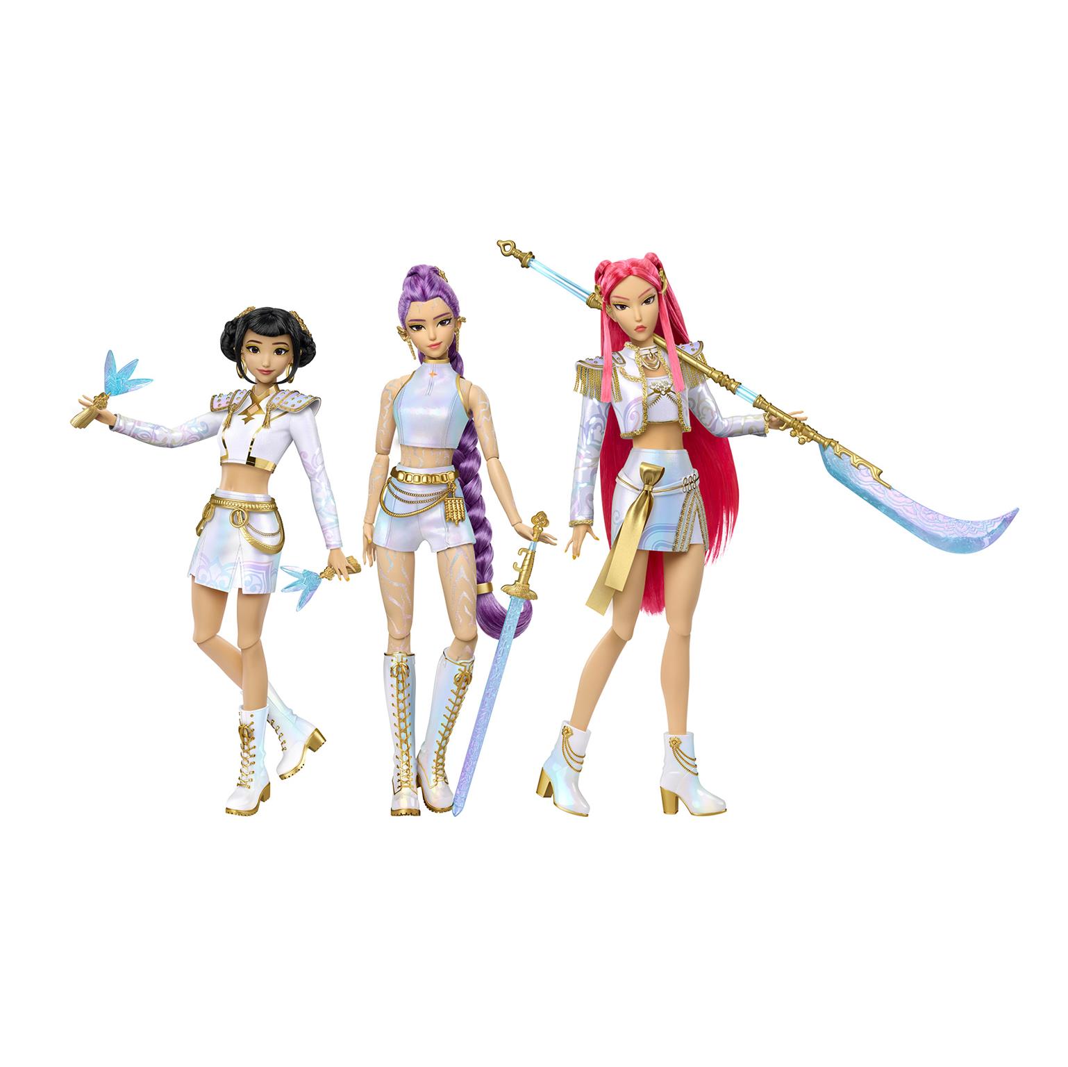 Mattel Creations lancia le bambole HUNTRX ispirate a KPop Demon Hunters