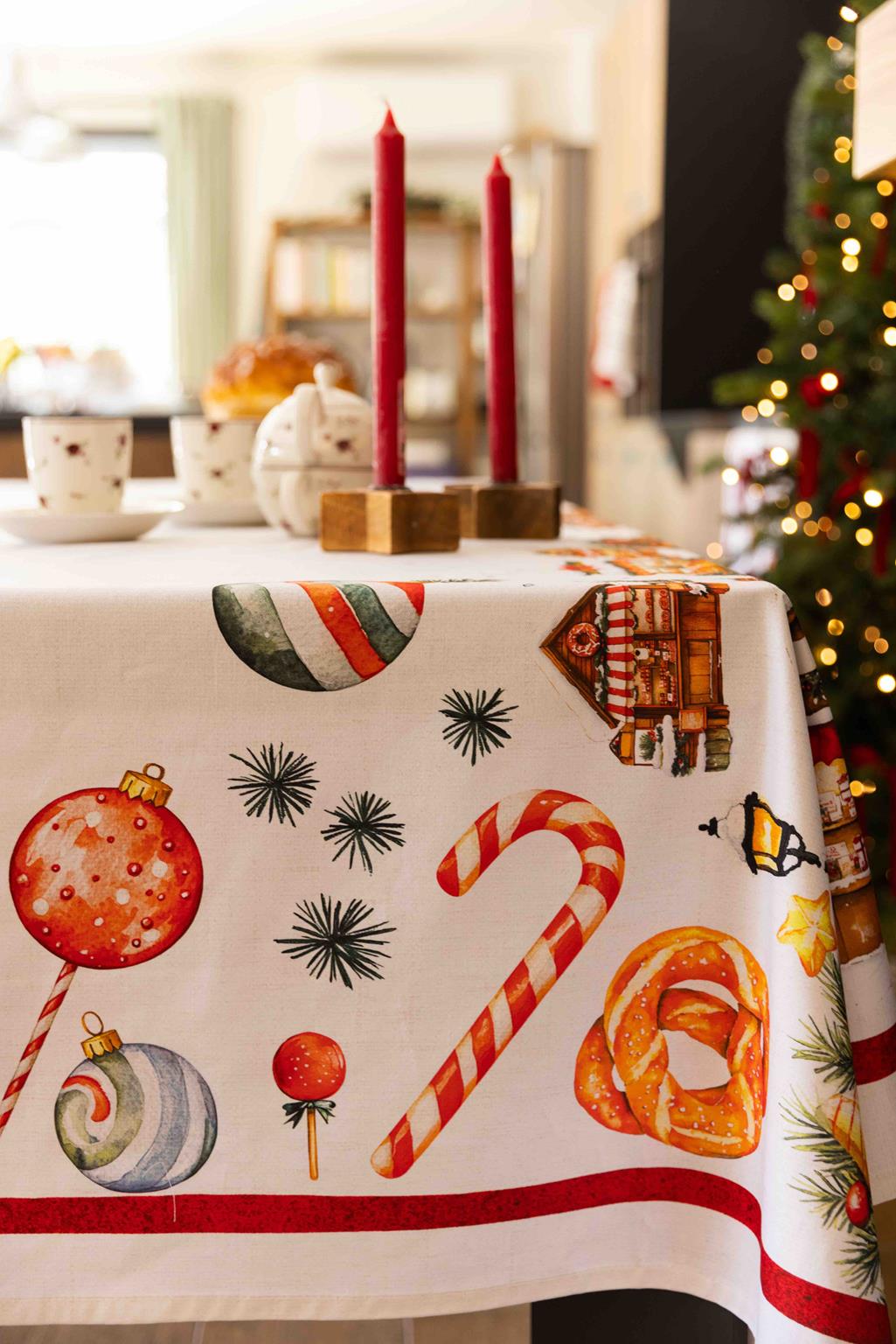 OLIVIA HOME NATALE TAVOLA DECORAZIONE (3)