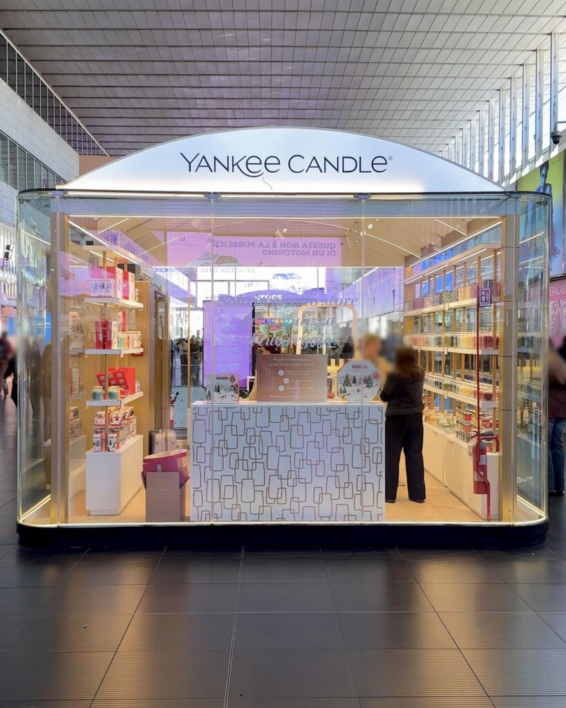 POP UP STORE A ROMA YANKEE CANDLE COLLEZIONE APRES SKI