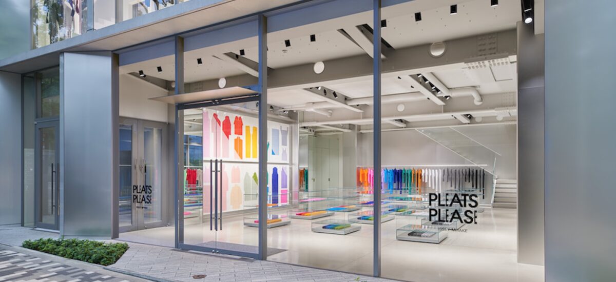 Pleats Please Issey Miyake store Aoyama Fashion 2