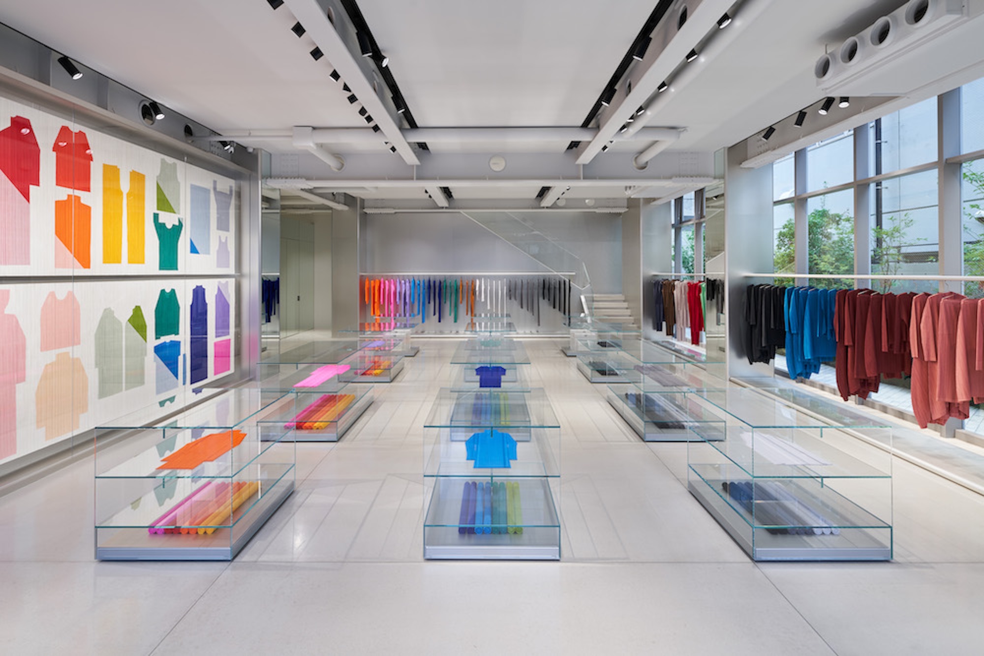 Pleats Please Issey Miyake store Aoyama Fashion 3