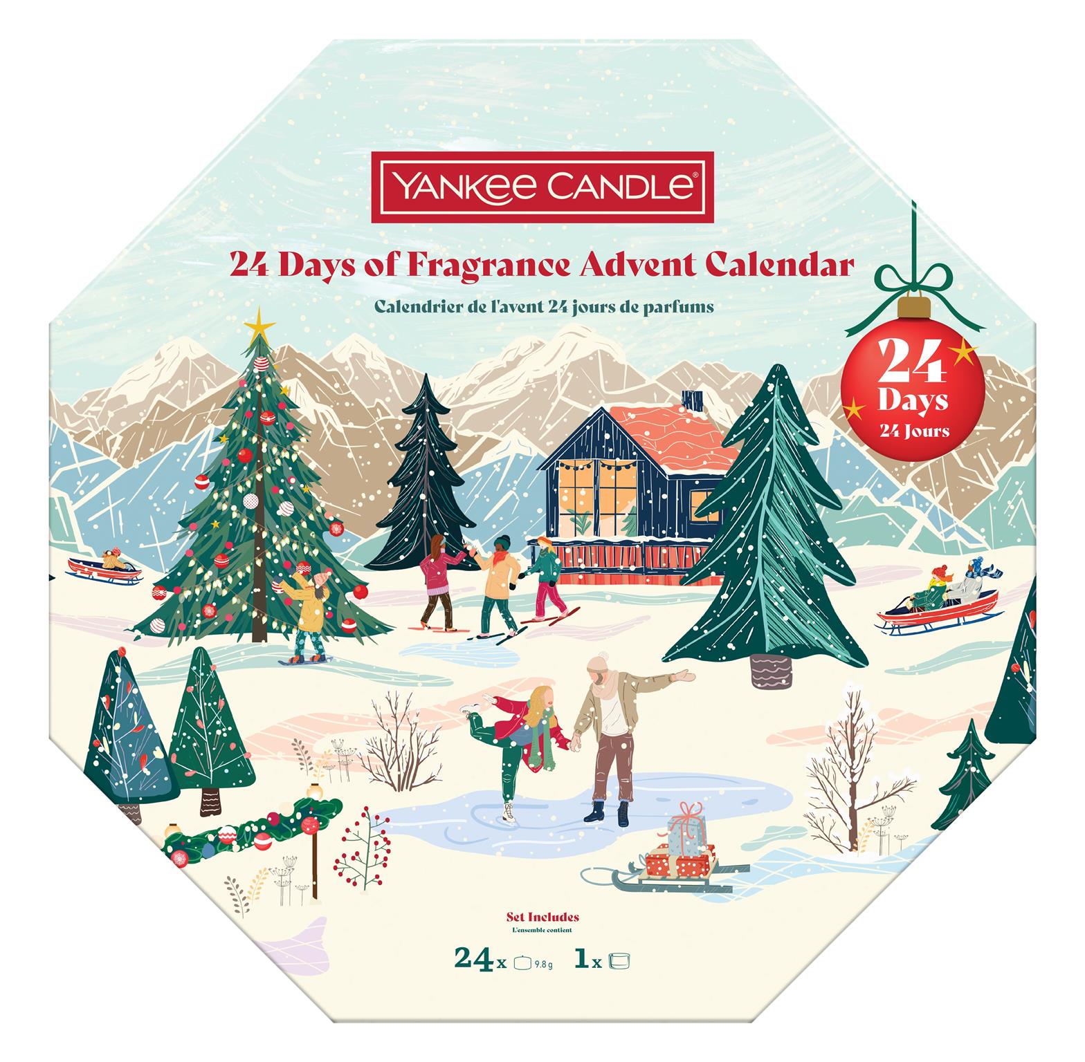 calendario dell'avvento yankee candle