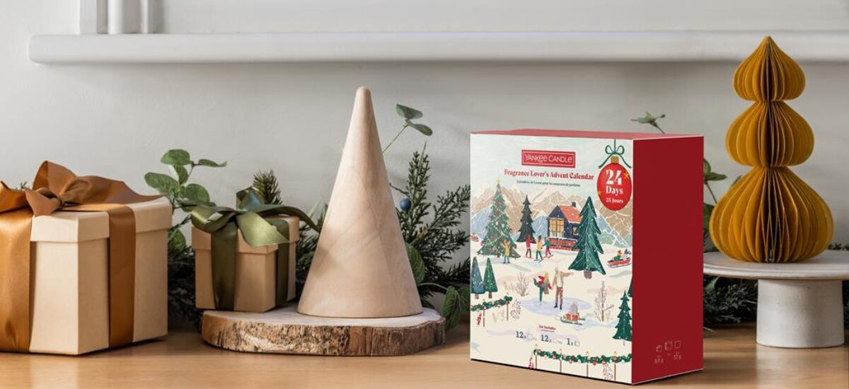 calendario dell'avvento yankee candle