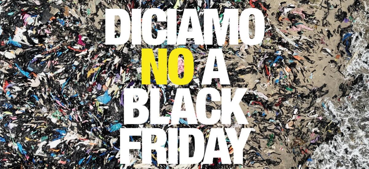 ecoalf dice di NO al black friday
