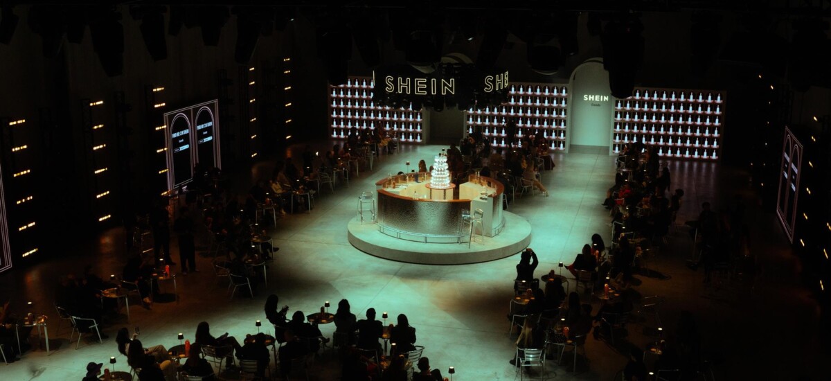 shein festeggia 13 anni con la prima sfilata in italia