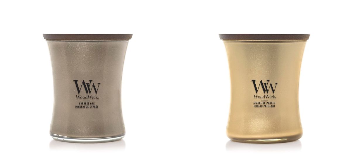 woodwick candele collezione precious metals