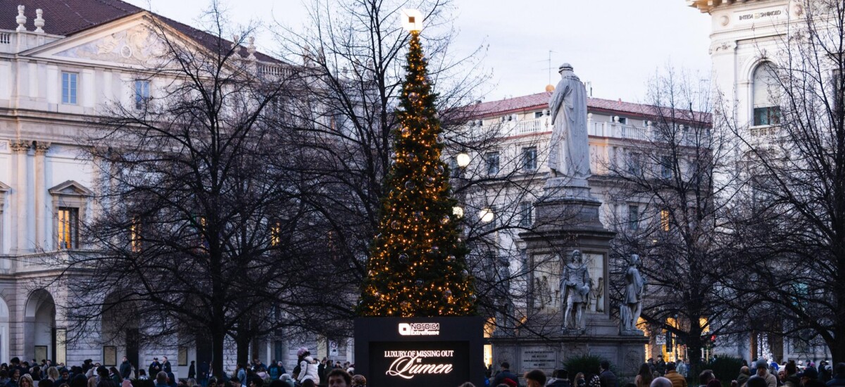Albero Natale La Nordica - Piazza della Scala (3)