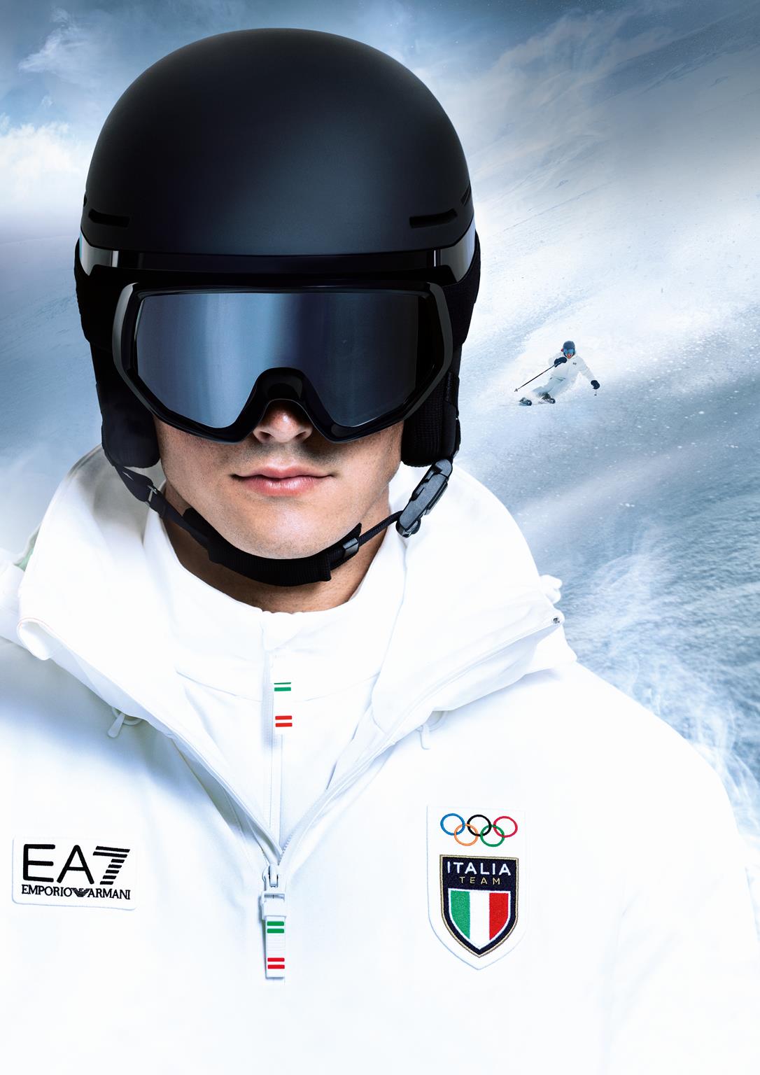 EA7 collezione ispirata alle divise ufficiali dell’Italia Team per i Giochi Invernali Milano Cortina 2026