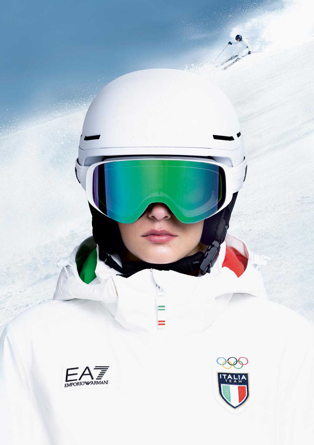 EA7 collezione ispirata alle divise ufficiali dell’Italia Team per i Giochi Invernali Milano Cortina 2026