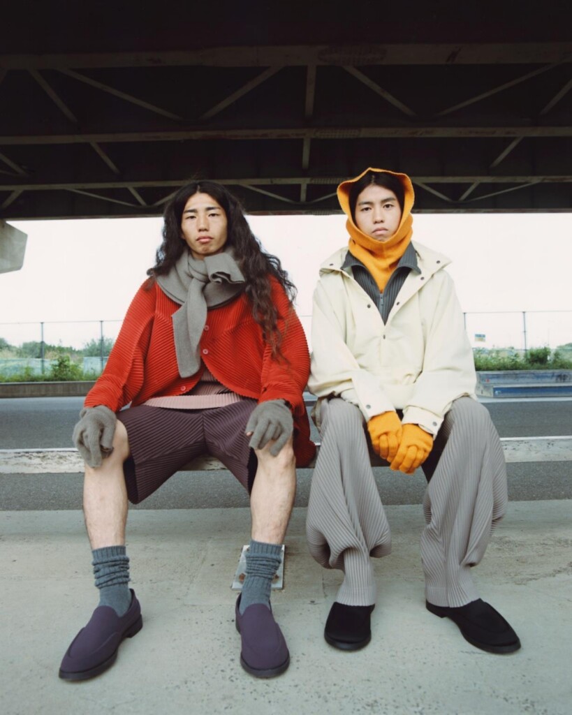 Homme Plissé Issey Miyake presenta Cashmere Winter Gear