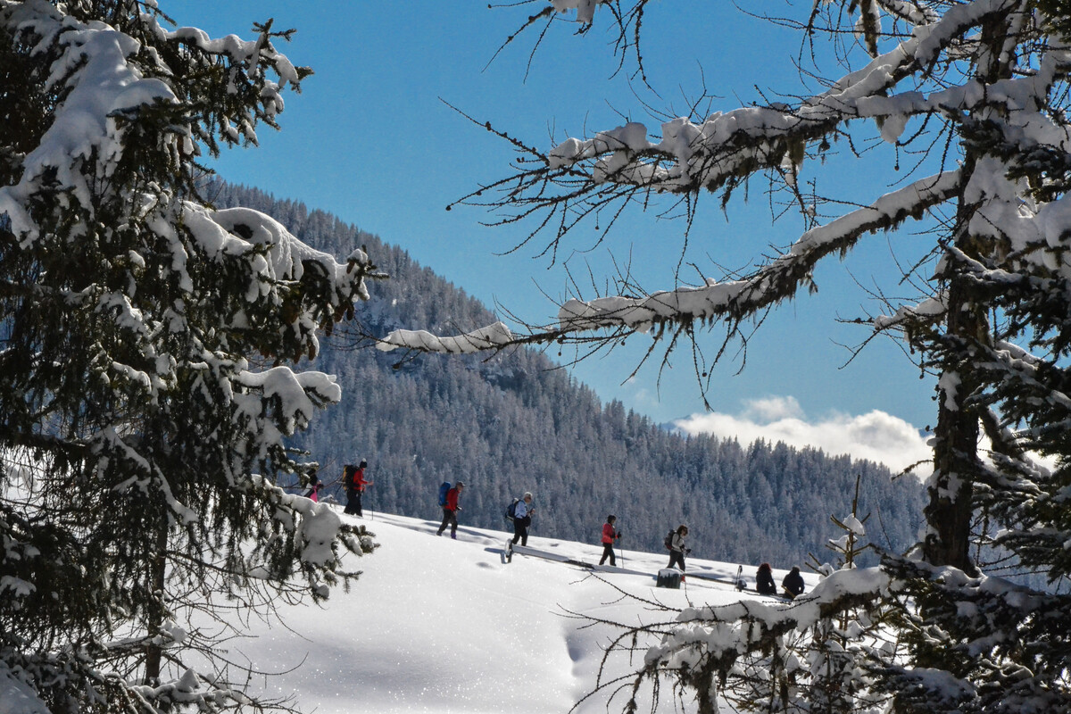 VALLE AOSTA-ciaspolata