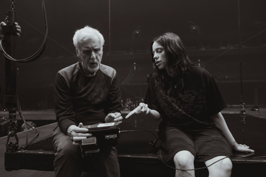 Bilklie Eilish e James Cameron foto di Henry Hwu