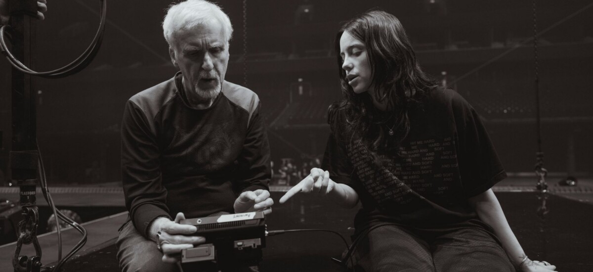 Bilklie Eilish e James Cameron foto di Henry Hwu