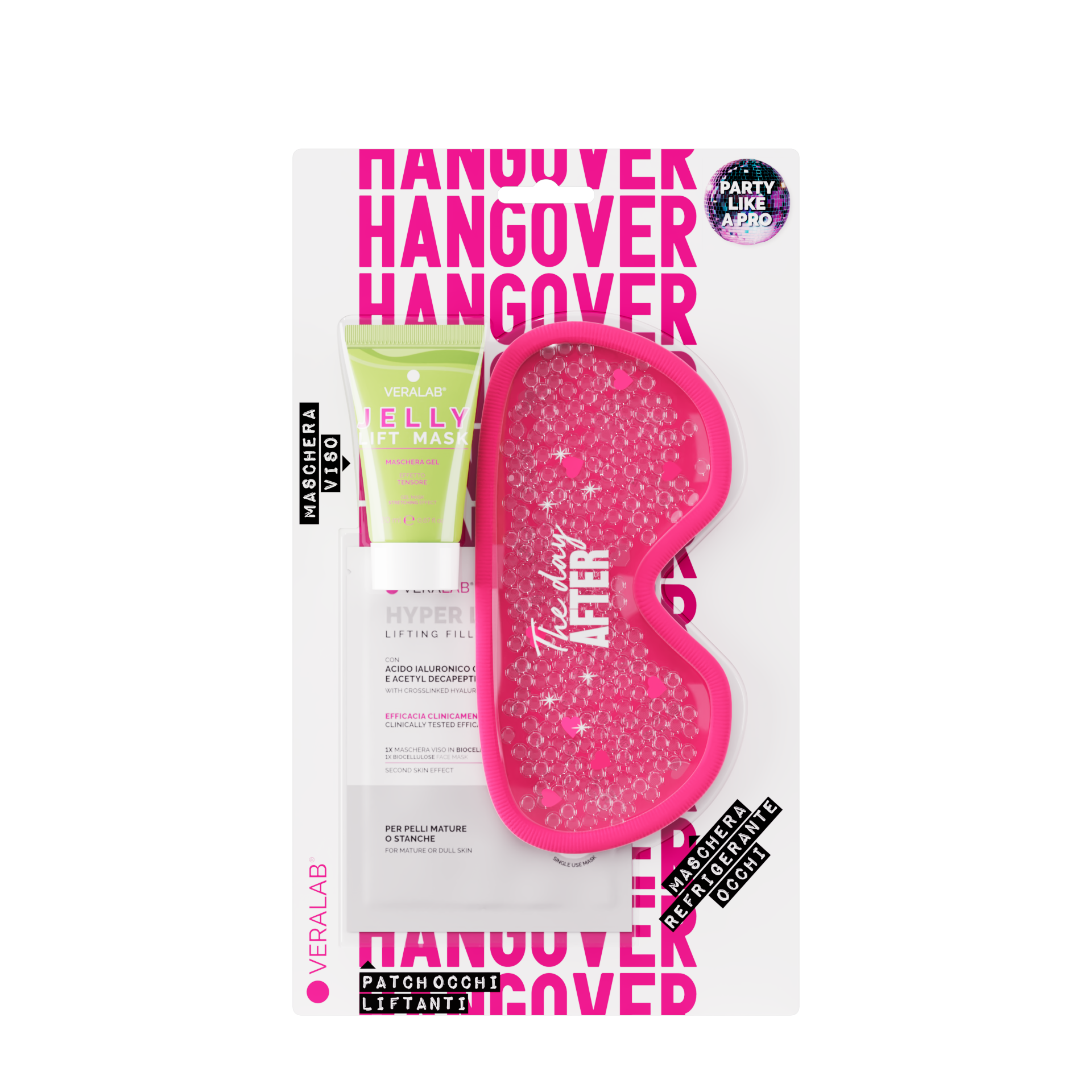 veralab hangover survival kit occhi